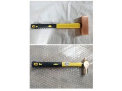 拓开防爆工具 防爆铜锤 铜八角锤 圆头锤 检验锤 镐头图2