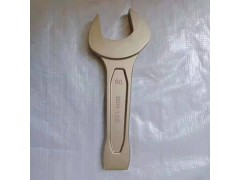 防爆工具 防爆凸型敲击梅花扳手 弯柄敲击呆扳手 铜扳手图4