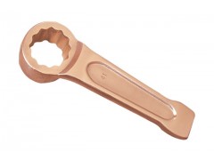 防爆工具 防爆凸型敲击梅花扳手 弯柄敲击呆扳手 铜扳手图5