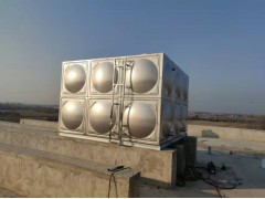 四川厂家供应不锈钢方形水箱 消防水箱定制图4