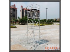 供应铝合金伸缩脚手架 品质好 载重高 满足任意高空作业需要图1