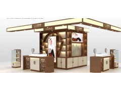 济南化妆品展柜制作彩妆柜台货架生产厂家护肤品面膜展柜制作工厂图3