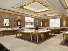 临沂展柜制作工厂展台设计制作公司临沂珠宝柜台货架货柜生产厂家图4