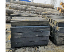 山东油浸枕木生产厂家，注油枕木型号齐全图2