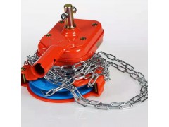 温室大棚配件手动卷膜器手摇卷膜器侧卷顶卷摇膜器放风机卷帘机图2