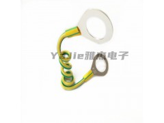 单芯软线 BVR黄绿双色接地线 法兰静电跨接线图2