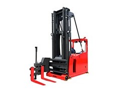 济南搬易通,1吨起升5米锂电三向叉车图2