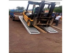 久达大象牌4米上下车用新定制款叉车铝梯图2