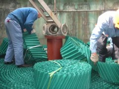 冷却塔填料 提供圆形方形等各式凉水塔散热胶片 淋水片图5