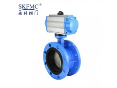 D641X-16Q气动软密封法兰蝶阀图3