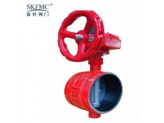 D381X-16Q涡轮沟槽蝶阀图3