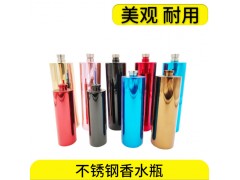 大岭山不锈钢高级镜面香水壶   五金香水礼品套装厂家批发图6