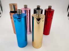 大岭山不锈钢高级镜面香水壶   五金香水礼品套装厂家批发图5