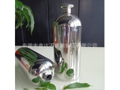 大岭山两斤装白酒壶饮料壶 不锈钢圆形酒壶加工直销图4