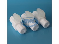 加工定制PTFE开关阀PTFE扩口开关阀图1