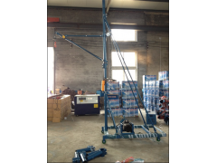 室内移动式吊沙机220伏地轨小吊机安装图1