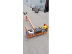 地爬式小吊机大玻璃吊机高层吊运视频图1