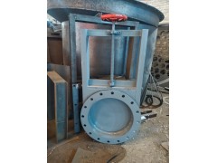 手动插板阀刀阀蝶阀翻板阀棒条阀泊头市裕恒环保图2