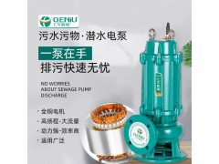 七牛WQ系列排污泵切割式抽粪污水泵家用220v泥浆泵380v图1