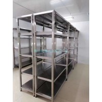 佛山不锈钢平板货架不锈钢推车不锈钢配柜厂家供应
