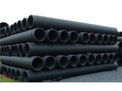 湖北龙康批发供应HDPE双壁波纹管-排水排污排气管图1