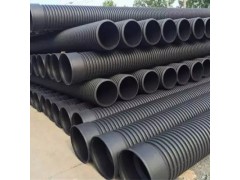 湖北龙康批发供应HDPE双壁波纹管-排水排污排气管图3