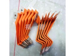 铝排铝钯片铝连接件浸粉浸胶包胶套管加工福能图1