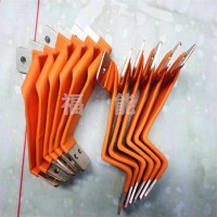 铝排铝钯片铝连接件浸粉浸胶包胶套管加工福能