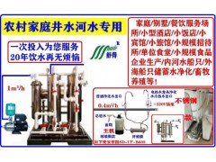 家用净水器井水过滤器河水净水机家庭别墅自然村山庄餐饮旅游景点图3