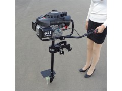 四冲程船外机水王星牌汽油挂桨机小型鱼船船挂机推进器厂家图1