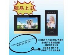 迪缦斯数字人脸数字门口机门禁机+7寸可视门铃图1