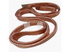 软态裸铜编织带软连接制做电器柜铜导电连接线 福能图1