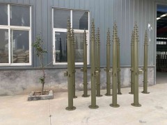 10米车载通信天线升降桅杆 25米手电一体式升降避雷针图2