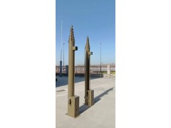 应急通讯车载天线升降杆系统 20米变电站升降避雷针图3