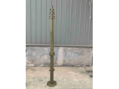 8米通信车载伸缩天线杆 25米手电一体式升降避雷针图2