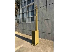 15米手动升降避雷针,应急通信车载天线升降杆图3