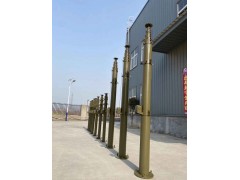 10米通信天线升降杆-20米车载变电站电动升降避雷针图3