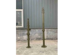 通信车载方舱升降天线杆 10米天幕直击雷保护装置图2