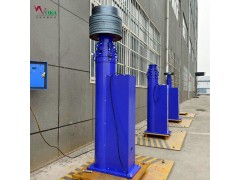 13米野外大型天线支撑杆 负载420公斤电动升降桅杆 铝合金伸缩杆图1