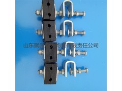 塔用引下线夹ADSS电力通信光缆保护夹加固型紧固件三元乙丙橡胶图2