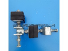 塔用引下线夹ADSS电力通信光缆保护夹加固型紧固件三元乙丙橡胶图1