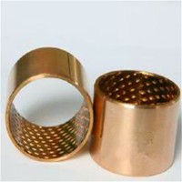 MSB-QT-1锡青铜卷制衬套汽车底盘开口轴套