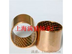 MSB-QT-2青铜石墨轴套卷制衬套齿轮箱开口轴承图3