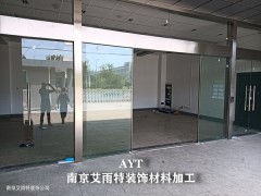 南京自动玻璃门图2